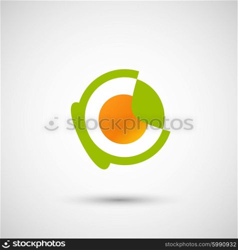 Vector color abstract object eps.. Vector color abstract object eps