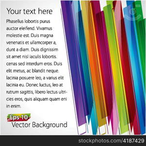 vector colorful abstract background