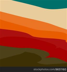 Vector colorful Abstract background texture of wave lines in trendy autumn shades. Fall season. EPS. Backdrop for poster, banner, brochures, greeting or invitation cards, price tag or label, promotion