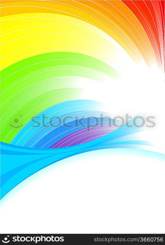 ""Vector colorful background; clip-art""