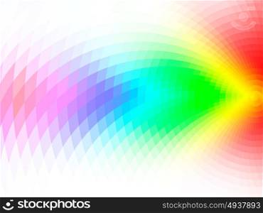 vector colorful background. vector composition with grid, tiles, gradient effect