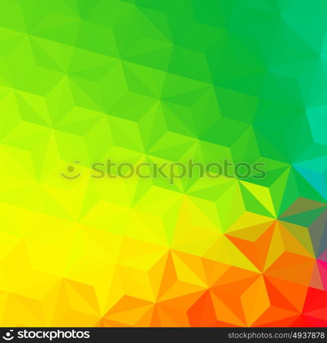 vector colorful background. Vector three dimensional special effect. Optical illusion of 3d. Pattern with polygonal tiles. Abstract vector 3d effect. Illusion of gradient effect. Low poly pattern. Geometric background