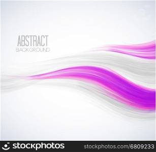 Vector colorful background with wave, modern abstract design