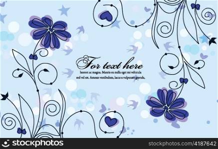 vector colorful spring background
