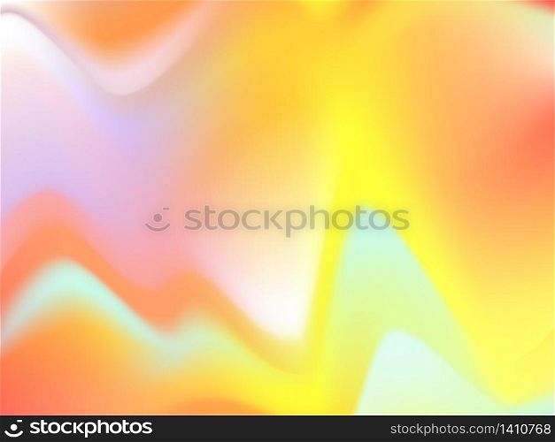 Vector Colorful Wavy Vibrant Background