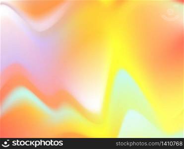 Vector Colorful Wavy Vibrant Background
