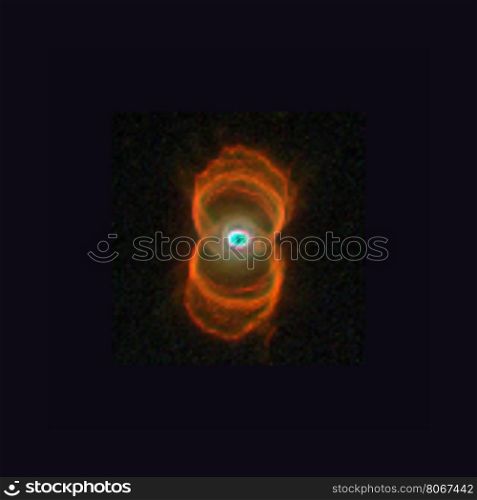 vector colourful realistic cosmos Hourglass nebula deep space galaxy background &#xA;