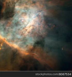 vector colourful realistic cosmos Orion nebula deep space galaxy background &#xA;