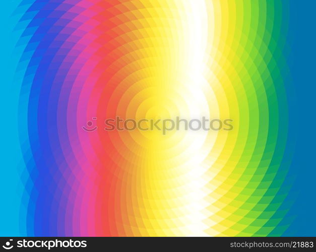 vector composition with grid, tiles, gradient effect