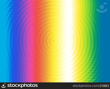 vector composition with grid, tiles, gradient effect