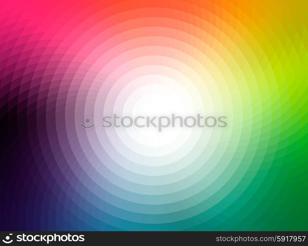 vector composition with grid, tiles, gradient effect