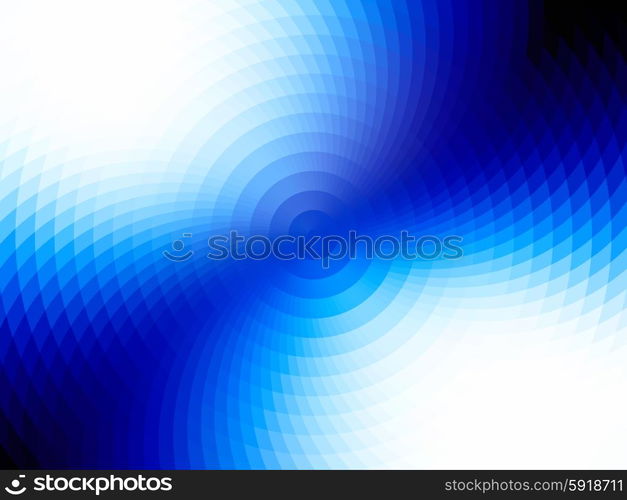 vector composition with grid, tiles, gradient effect