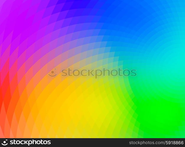 vector composition with grid, tiles, gradient effect