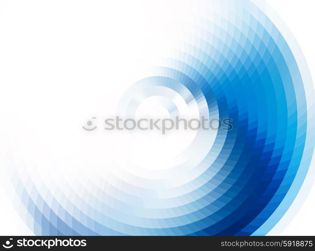 vector composition with grid, tiles, gradient effect