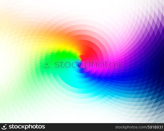 vector composition with grid, tiles, gradient effect