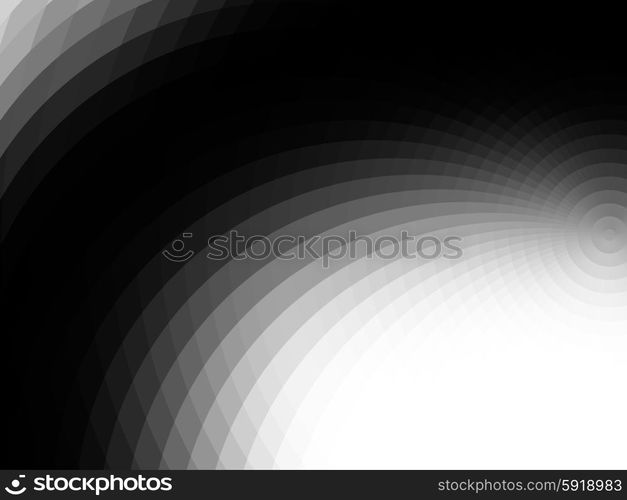 vector composition with grid, tiles, gradient effect