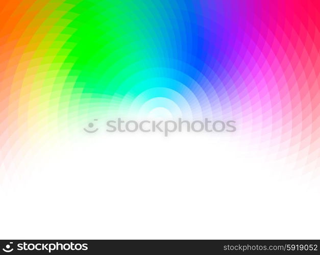 vector composition with grid, tiles, gradient effect