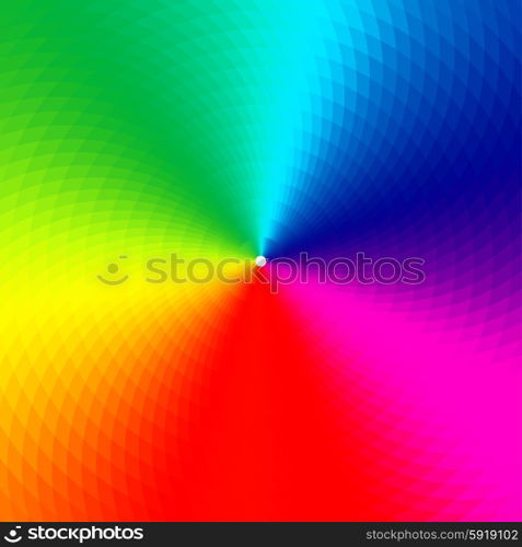 vector composition with grid, tiles, gradient effect