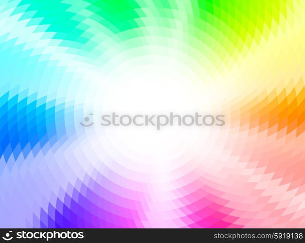 vector composition with grid, tiles, gradient effect