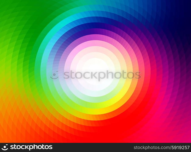 vector composition with grid, tiles, gradient effect