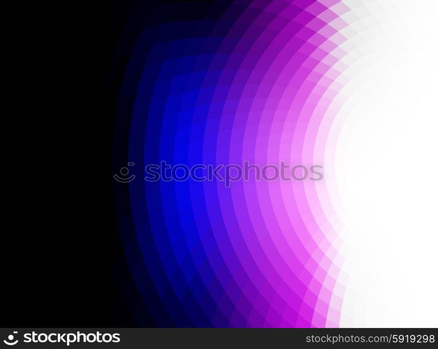 vector composition with grid, tiles, gradient effect