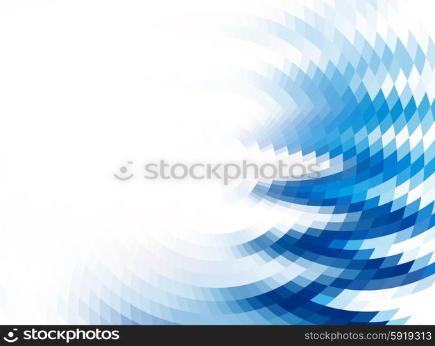 vector composition with grid, tiles, gradient effect