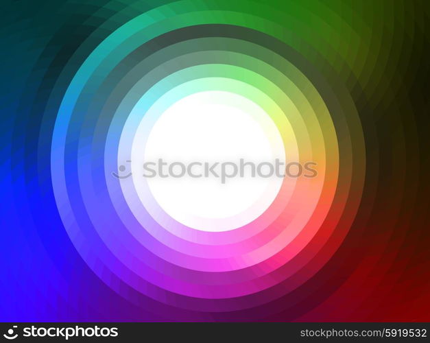vector composition with grid, tiles, gradient effect