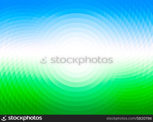 vector composition with grid, tiles, gradient effect