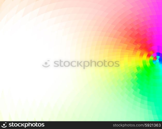 vector composition with grid, tiles, gradient effect