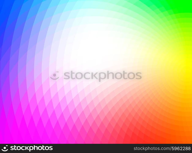 vector composition with grid, tiles, gradient effect