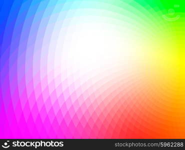 vector composition with grid, tiles, gradient effect