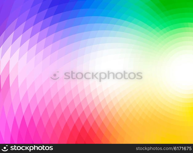 vector composition with grid, tiles, gradient effect