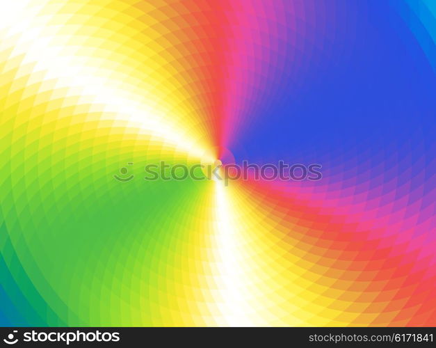 vector composition with grid, tiles, gradient effect