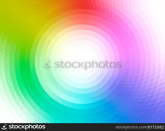 vector composition with grid, tiles, gradient effect