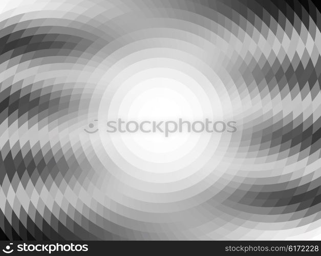 vector composition with grid, tiles, gradient effect