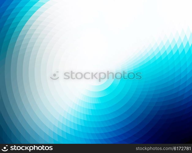 vector composition with grid, tiles, gradient effect