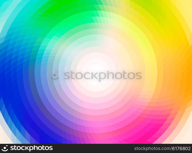 vector composition with grid, tiles, gradient effect