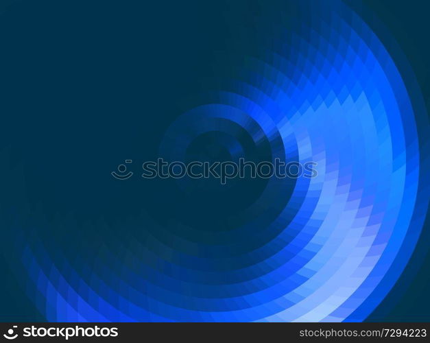 vector composition with grid, tiles, gradient effect. vector vortex effect