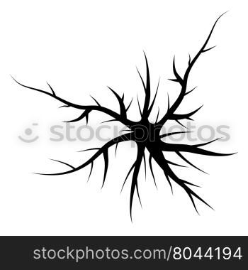 vector crack background
