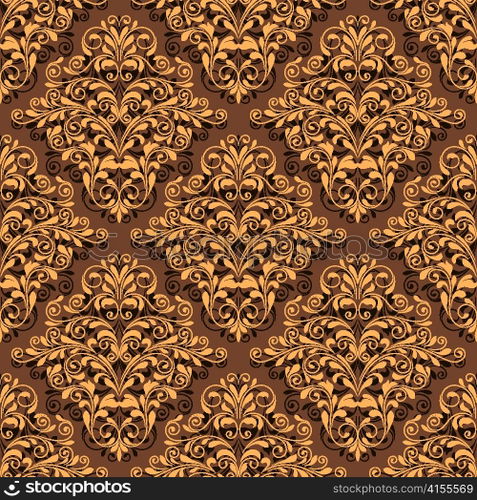 vector damask seamless pattern