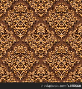 vector damask seamless pattern
