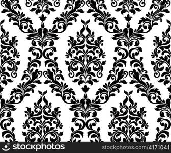 vector damask seamless pattern