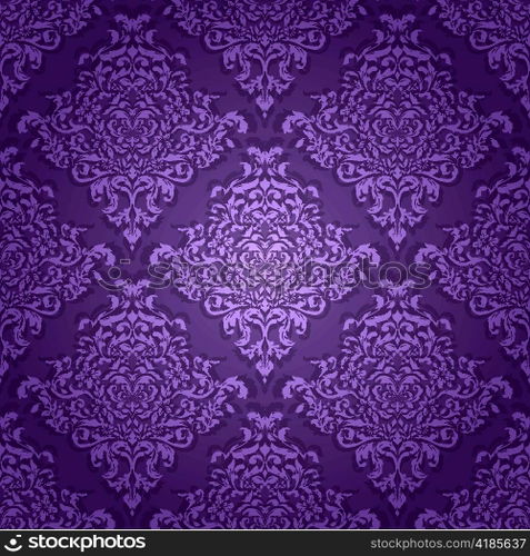 vector damask seamless pattern