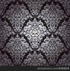 vector damask seamless pattern