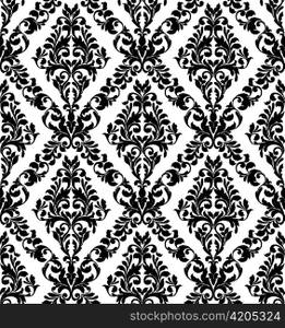 vector damask seamless pattern