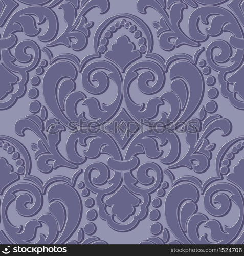 Vector damask seamless pattern element. Classical luxury old fashioned damask ornament, royal victorian seamless texture for wallpapers, textile, wrapping. Exquisite floral baroque template. Vector damask seamless pattern element. Classical luxury old fashioned damask ornament, royal victorian seamless texture for wallpapers, textile, wrapping. Exquisite floral baroque template.