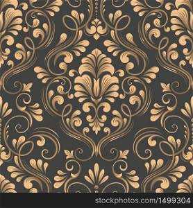 Vector damask seamless pattern element. Elegant luxury texture for wallpapers, backgrounds and page fill. Vector damask seamless pattern element. Elegant luxury texture for wallpapers, backgrounds and page fill.
