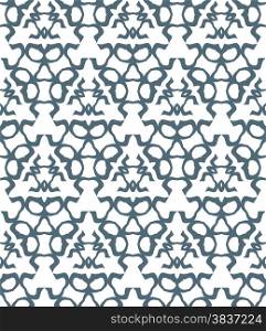 vector dark gray psychedelic abstract monochrome seamless pattern white background&#xA;