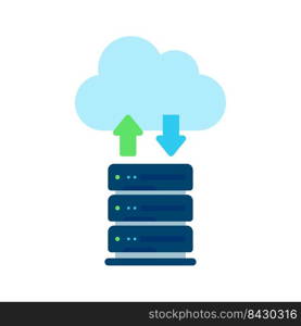 vector database server data storage technology on cloud computing for file security