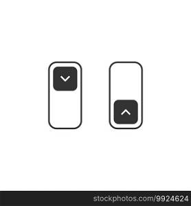 Vector day night switch. Dark mode icon concept. App interface design concept. Dark mode switch icon. Vector illustration